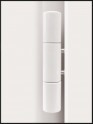Abori Standard Kunststoff Haustür | 98 x 208 cm | Weiß | DIN links Bild 3