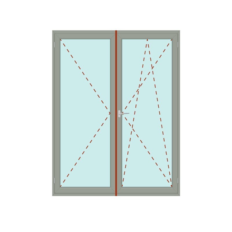 Balkontür | IDEAL 4000 | 2-flg. | Dreh / Dreh-Kipp | Stulp Bild 1
