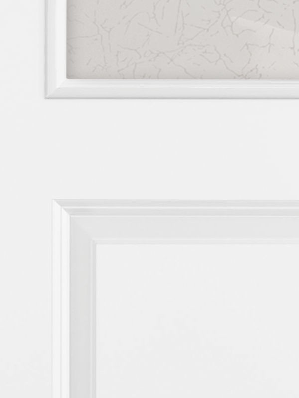 Elea Profil- und Stiltür mit Lichtausschnitt Premiumweiss | RAL 9003 Bild 2