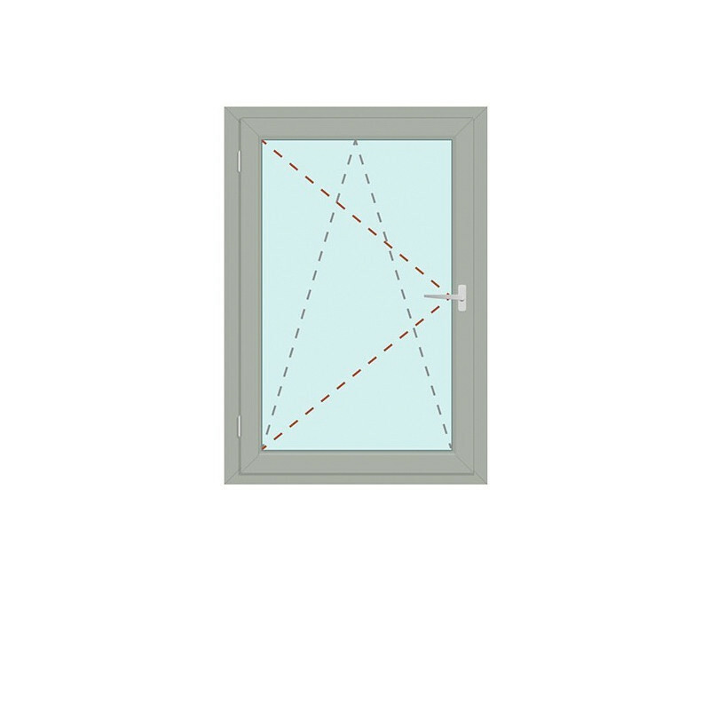 Produktbilder Fenster einflügelig Dreh/Kipp links - Energeto 8000