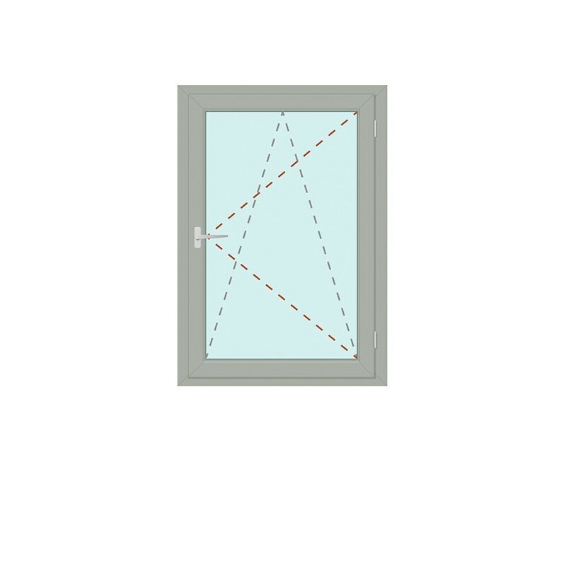 Produktbilder Fenster einflügelig Dreh/Kipp rechts - bluEvolution 82