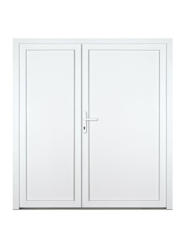 Gealan G7416 Doppeltür ohne Glas | Asymmetrisch Bild 1