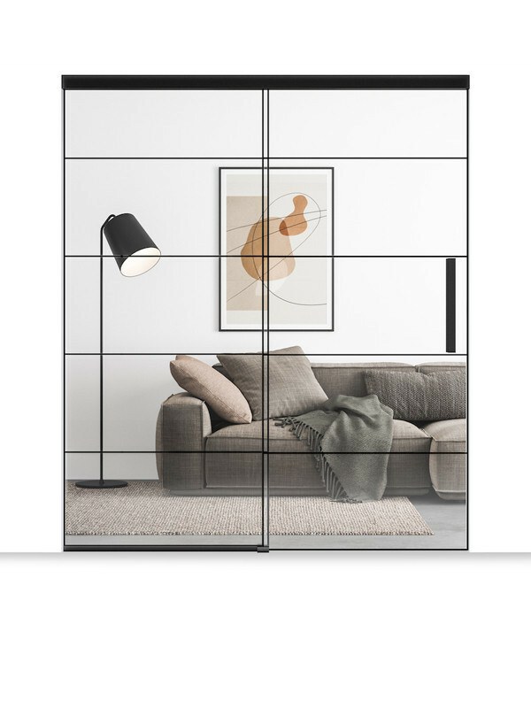 Hörmann Glas-Schiebetür mit Seitenteil SlideCompact | Loft-Design 1-5 Bild 1