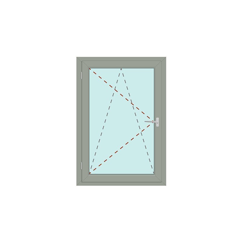 Produktbilder Kunststoff Fenster | IDEAL 4000 | 1-flg. | Dreh/Kipp | DIN links