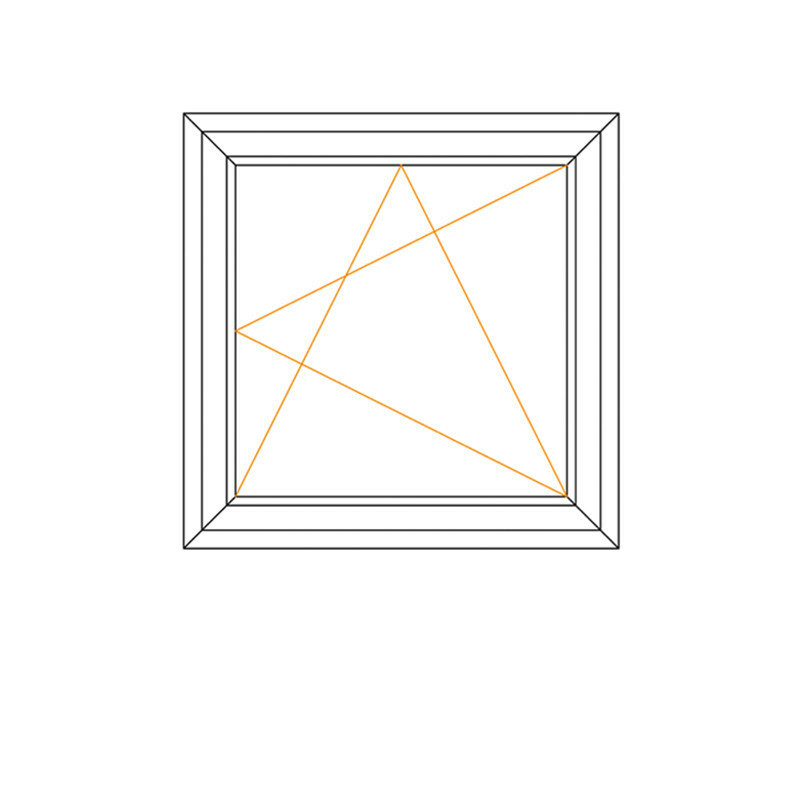 Produktbilder Mehrzweckfenster einflügelig Dreh/Kipp rechts - JM Meeth 60
