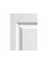Mosel Elegance 04 Wohnungstür mit Profil | Polarweiß | Weißlack RAL 9003 Bild 2