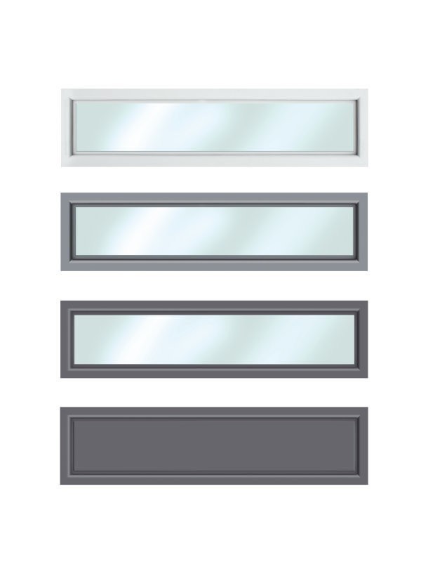 Produktbilder Oberlicht für Aluminium-Haustür