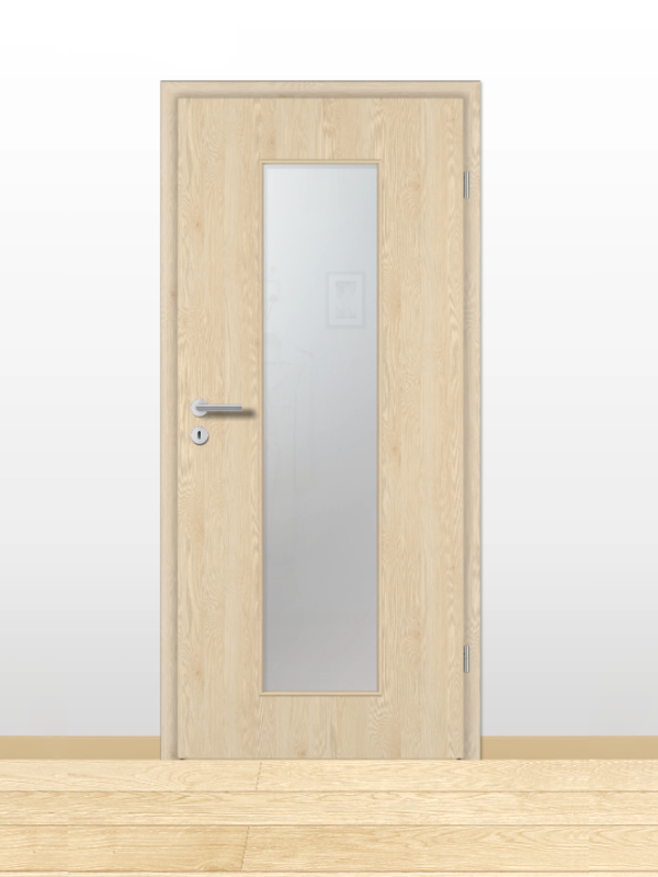 Prüm CPL-Holzglastür LA3 | Touch OAK Creme DA Bild 1