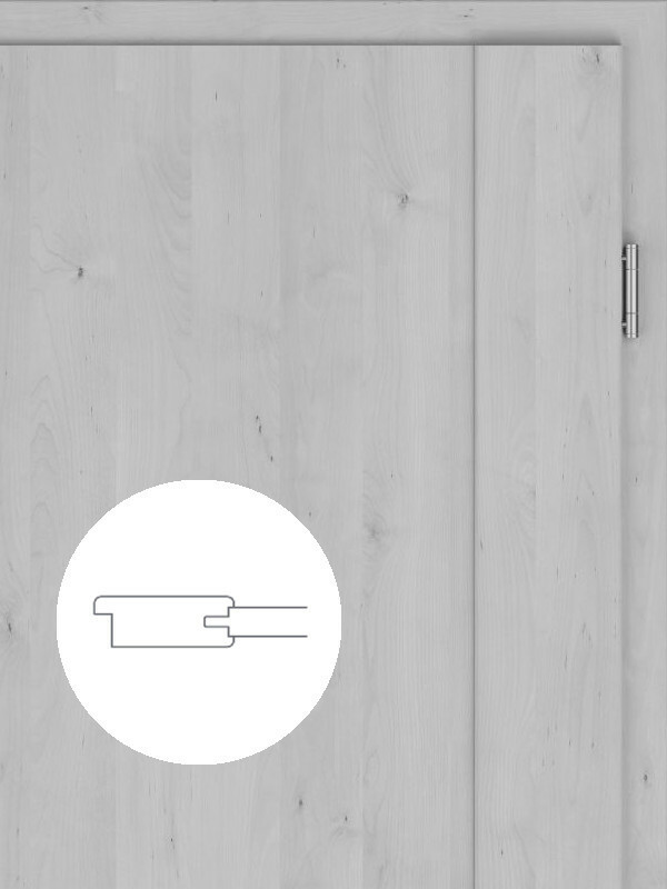 Prüm CPL-Zimmertür mit Intarsia-Füllung FL | Esche Weiß Bild 2
