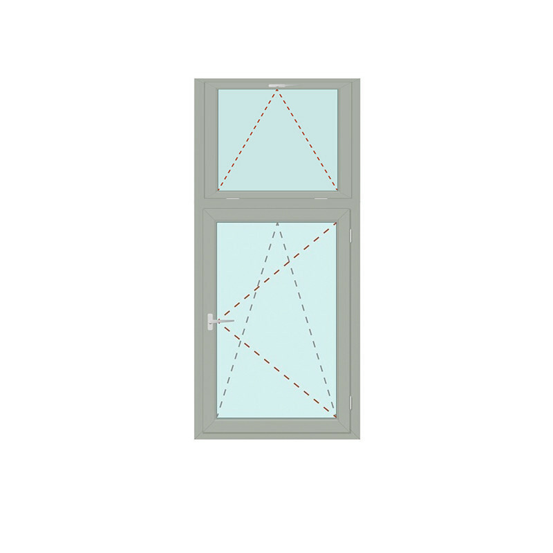 Senkrechtes Fenster Kipp + Dreh/Kipp rechts - IDEAL 4000 Bild 1
