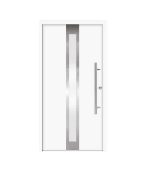 Splendoor Passivdoor Premium B01 Stahl-Aluminium Haustr | Energiesparmodell