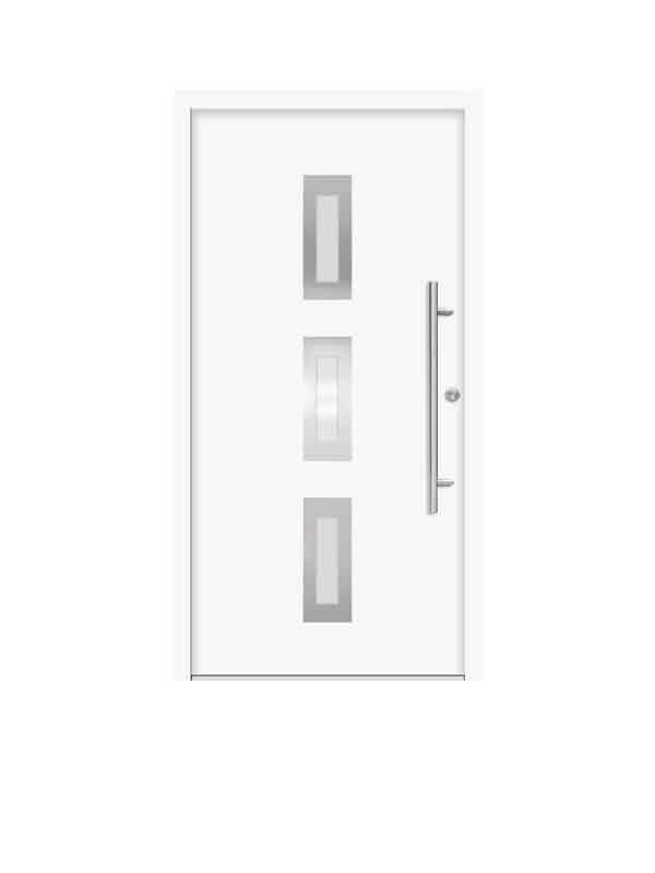 Splendoor Passivdoor Premium B02 Stahl-Aluminium Haustür | Energiesparmodell Bild 1