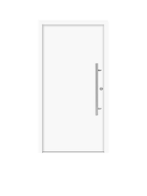 Splendoor Passivdoor Premium B05 Stahl-Aluminium Haustr | Energiesparmodell