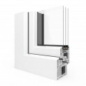 Zweiflügeliges Fenster mit Stulp Dreh + Dreh/Kipp - IDEAL 8000 Bild 3