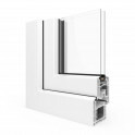 Zweiteilige Balkontür Dreh/Kipp + Fix im Rahmen - IDEAL 4000 Bild 3