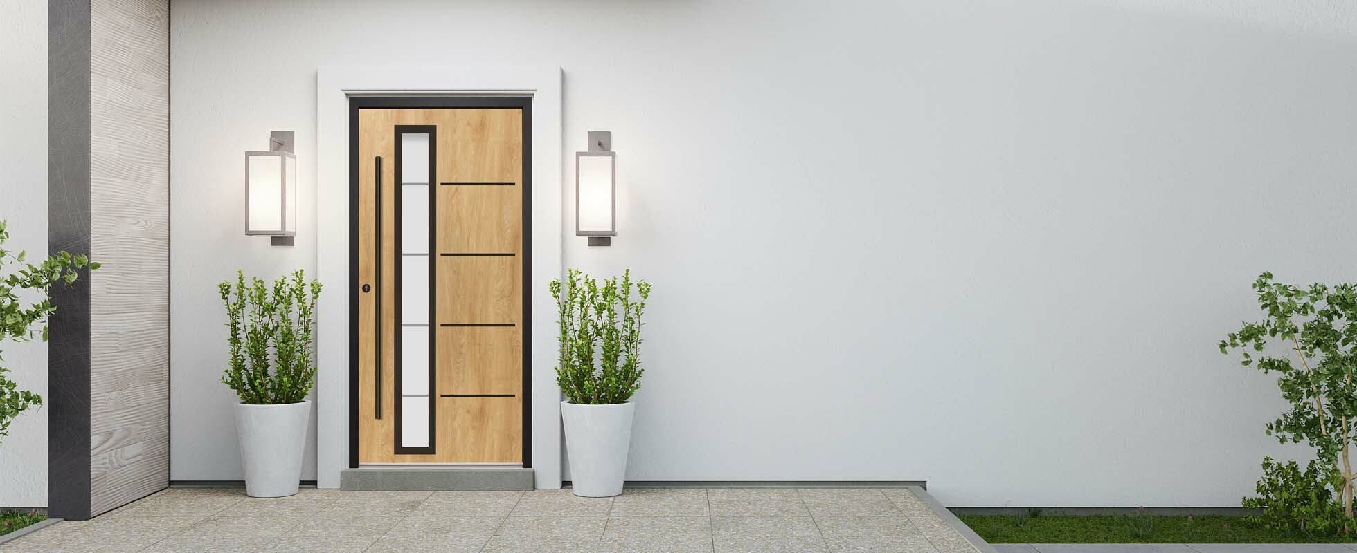 Splendoor Passivdoor Premium Stahl-/Aluminium-Haustren